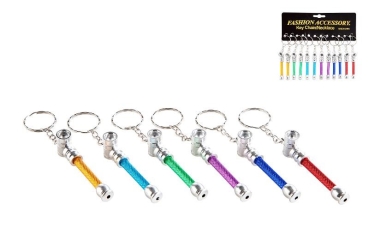 Dreamliner Metallpfeife Keyring 6 Farben 6,5cm Schlüsselanhänger